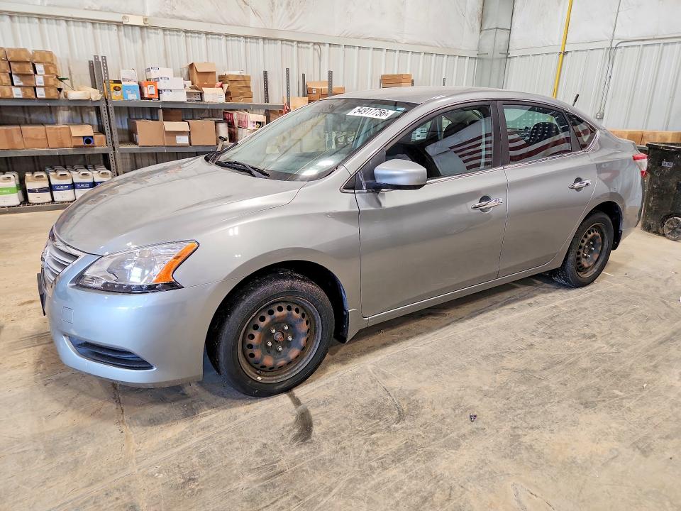 54917756 :رقم المزاد ، 3N1AB7AP8EY265770 vin ، 2014 Nissan Sentra مزاد بيع