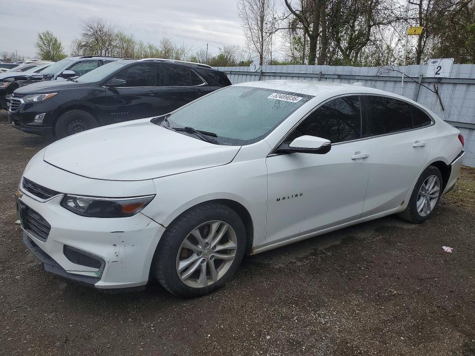 52489036 :رقم المزاد ، 1G1ZE5ST0HF116345 vin ، 2017 Chevrolet Malibu مزاد بيع