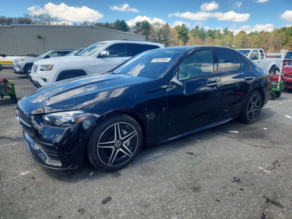 2024 Mercedes-benz C მანქანა იყიდება აუქციონზე, vin: W1KAF4HB7RR182309, აუქციონის ნომერი: 51327046