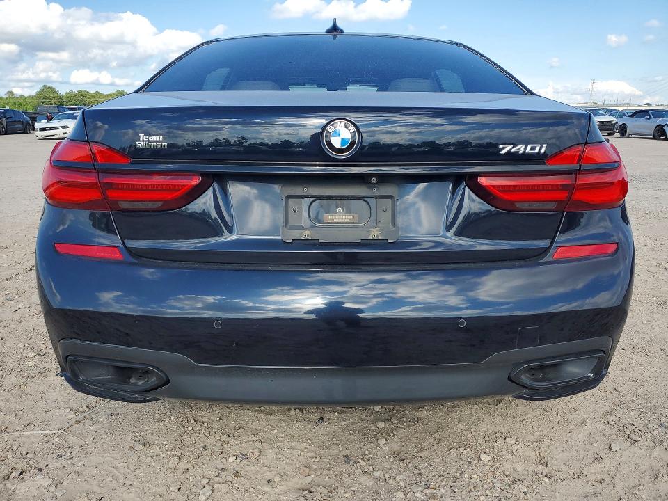 2016 Bmw 740 მანქანა იყიდება აუქციონზე, vin: WBA7E2C52GG739078, აუქციონის ნომერი: 54928826