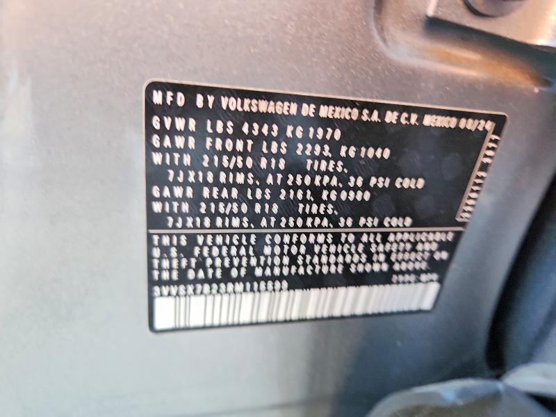 Продаж на аукціоні авто 2024 Volkswagen Taos, vin: 3VVSX7B23RM115599, номер лоту: 52268196