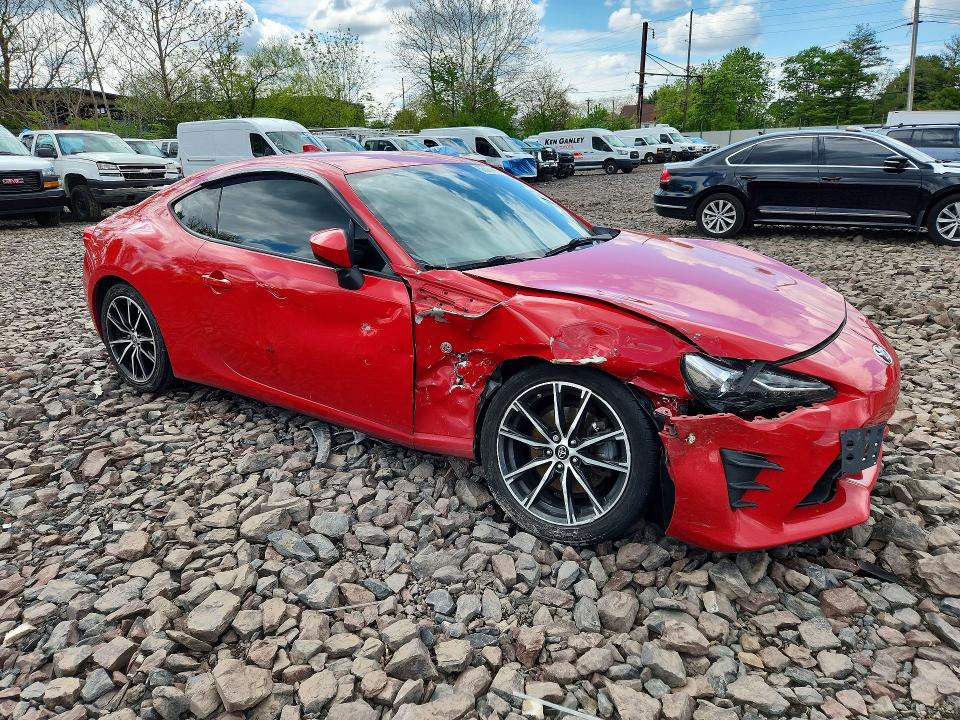 2017 Toyota 86 მანქანა იყიდება აუქციონზე, vin: JF1ZNAA10H8703672, აუქციონის ნომერი: 53374496