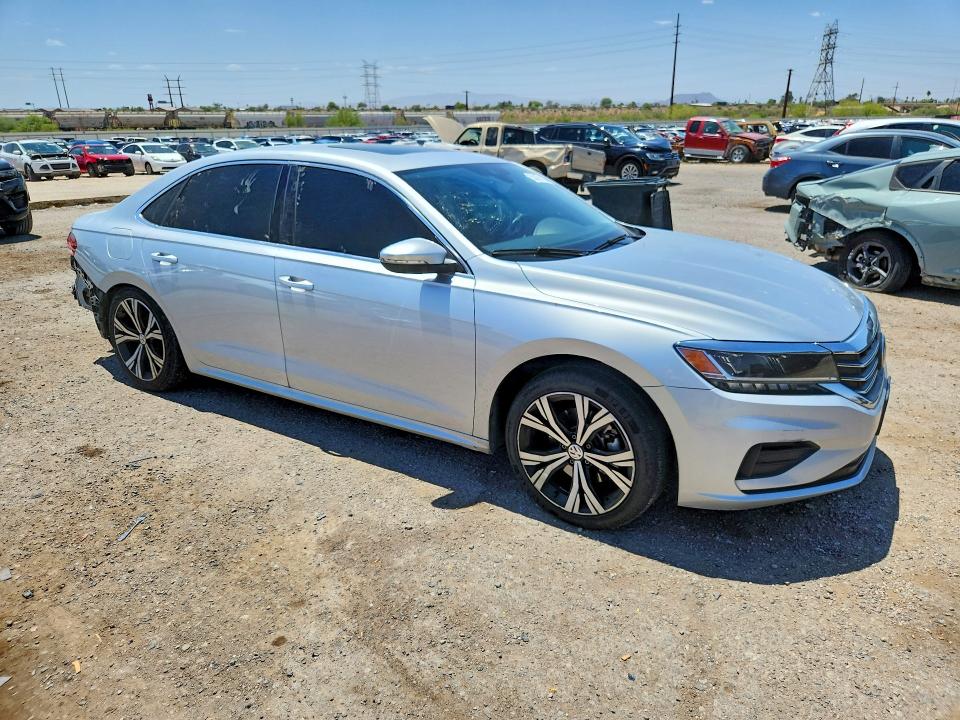 53474136 :رقم المزاد ، 1VWSA7A38MC008114 vin ، 2021 Volkswagen Passat مزاد بيع