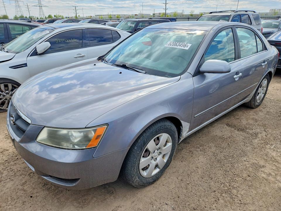 Продажа на аукционе авто 2007 Hyundai Sonata, vin: 5NPET46C07H275483, номер лота: 52063496