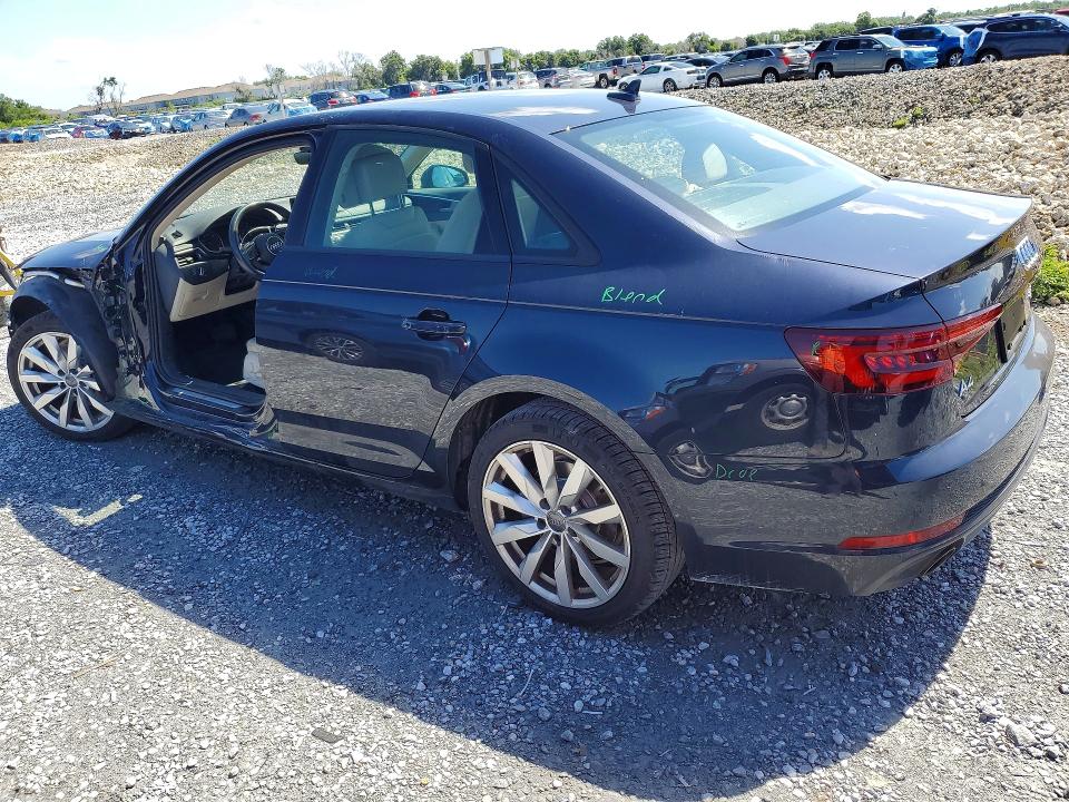 Продажа на аукционе авто 2018 Audi A4, vin: WAUKMAF49JN001825, номер лота: 54066056