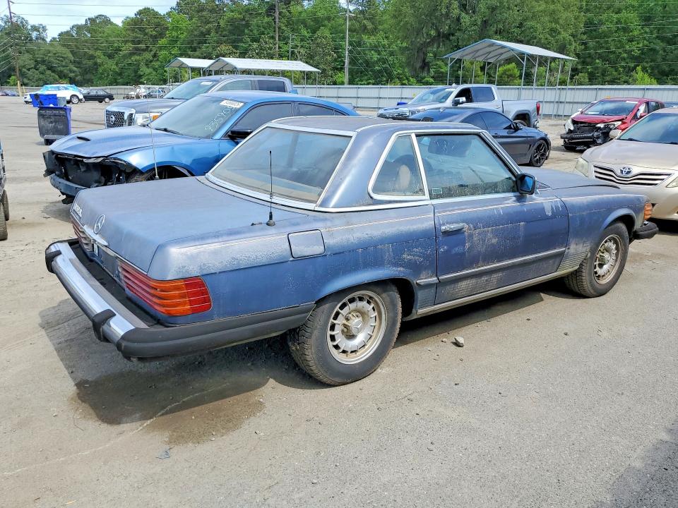 54853386 :رقم المزاد ، WDBBA45A1EA011426 vin ، 1984 Mercedes-benz 380 مزاد بيع