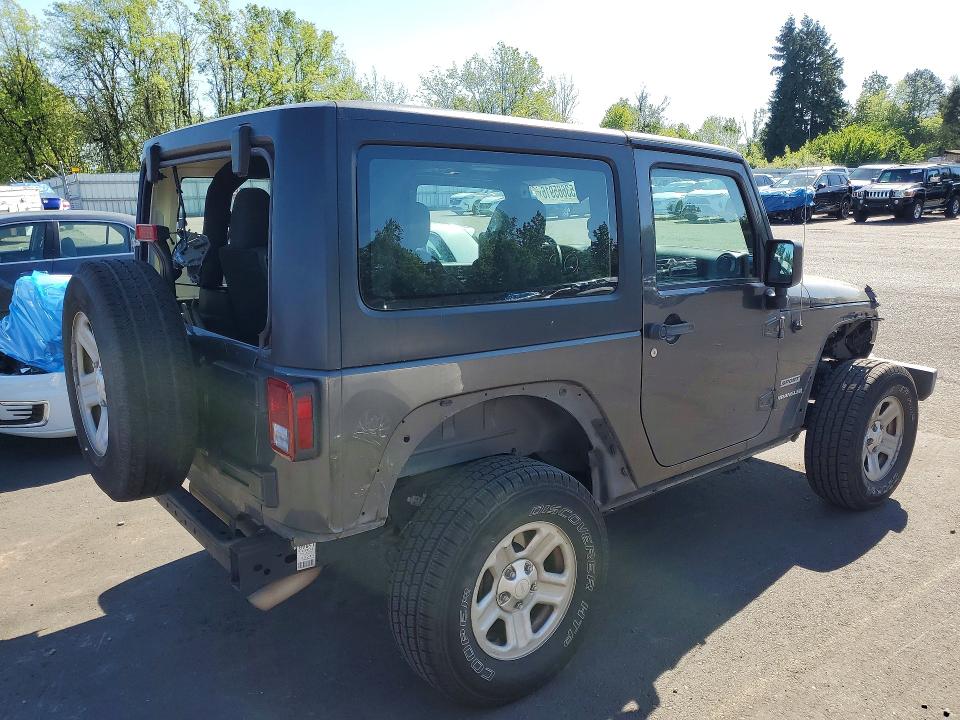 Продаж на аукціоні авто 2016 Jeep Wrangler, vin: 1C4AJWAG3GL296172, номер лоту: 53665916