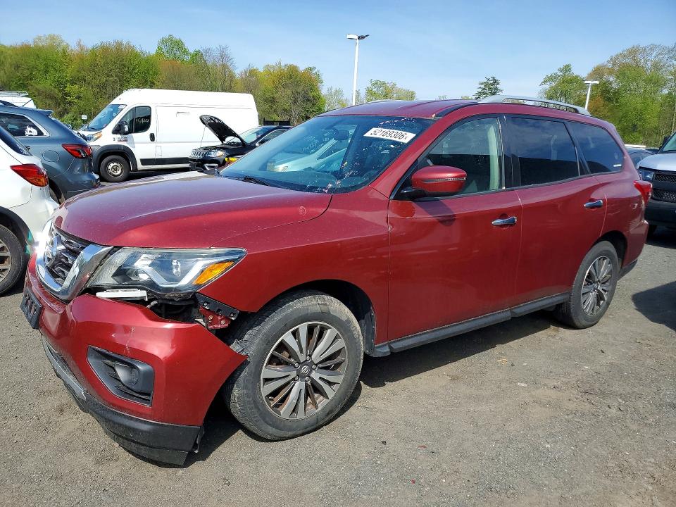 52169306 :رقم المزاد ، 5N1DR2MM0HC906509 vin ، 2017 Nissan Pathfinder مزاد بيع
