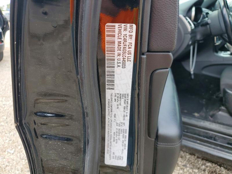 Продаж на аукціоні авто 2020 Jeep Grand Cherokee, vin: 1C4RJFAG5LC445033, номер лоту: 53742016