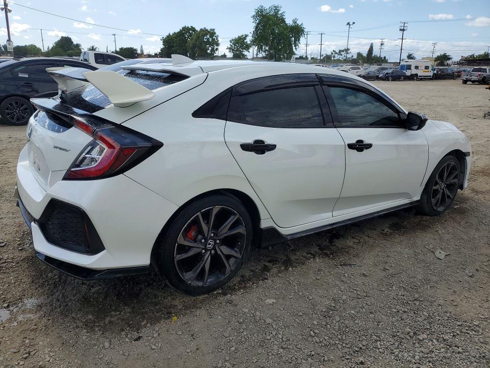 54904286 :رقم المزاد ، SHHFK7H44JU234972 vin ، 2018 Honda Civic مزاد بيع