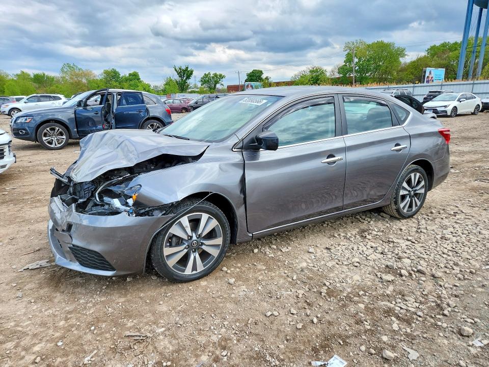 Продажа на аукционе авто 2019 Nissan Sentra, vin: 3N1AB7AP5KY236206, номер лота: 52890566