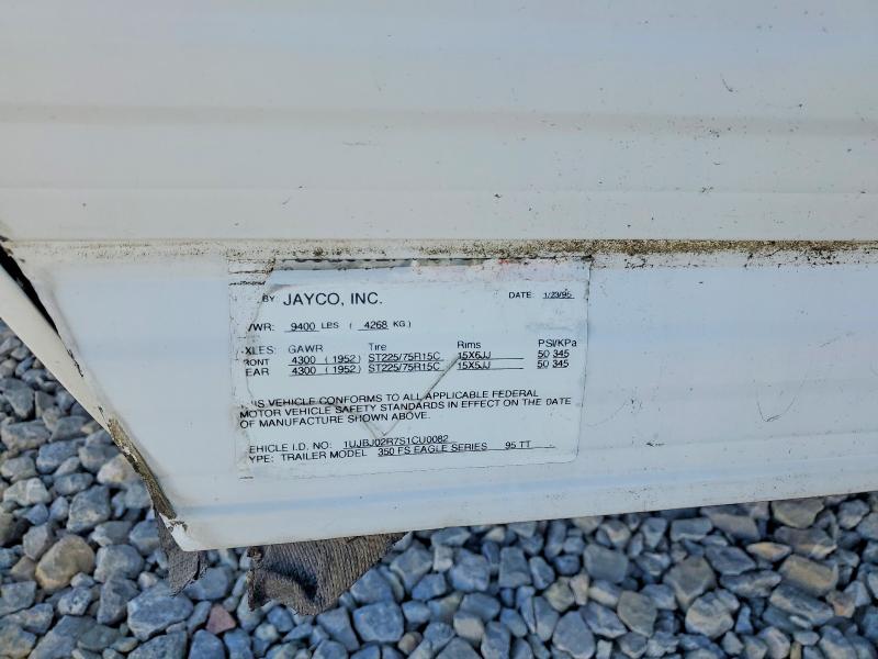 Продажа на аукционе авто 1995 Jayco Eagle 350fs, vin: 1UJBJ02R7S1CU0082, номер лота: 52413496
