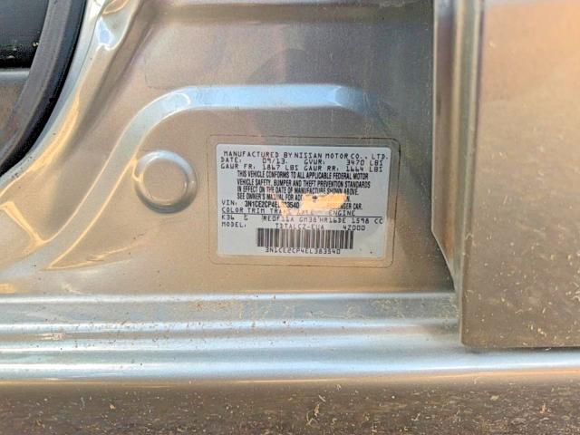 2014 Nissan Versa Note მანქანა იყიდება აუქციონზე, vin: 3N1CE2CP4EL383540, აუქციონის ნომერი: 54207306