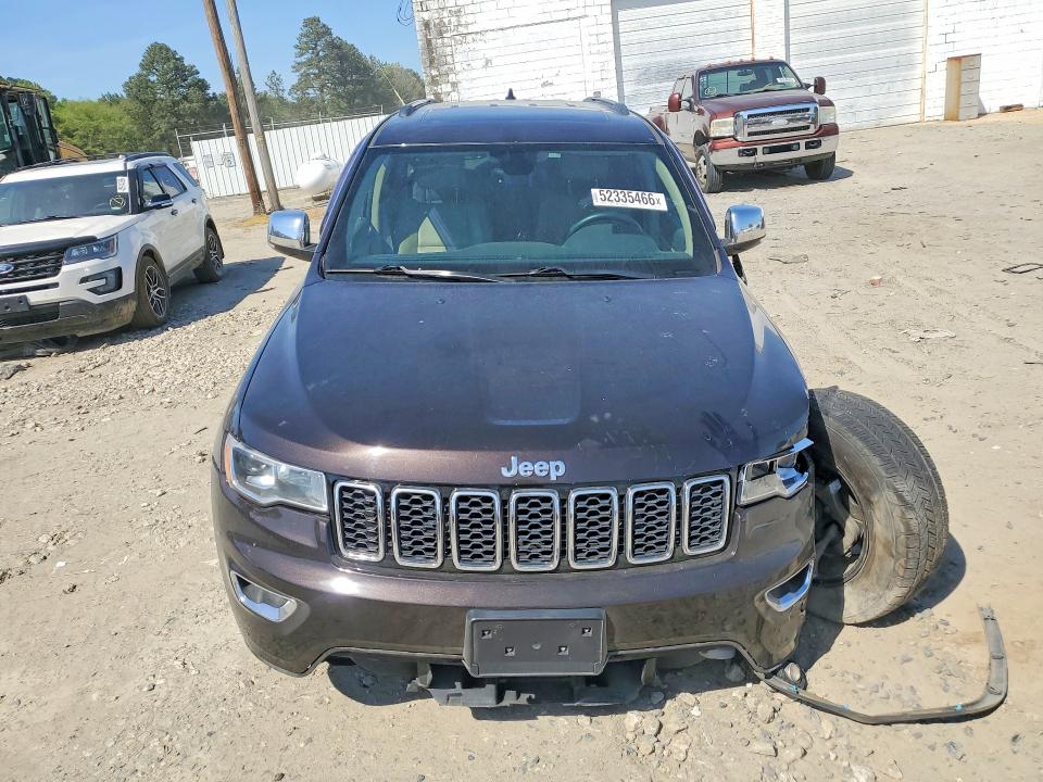 2017 Jeep Grand Cherokee მანქანა იყიდება აუქციონზე, vin: 1C4RJFBG7HC604169, აუქციონის ნომერი: 52335466