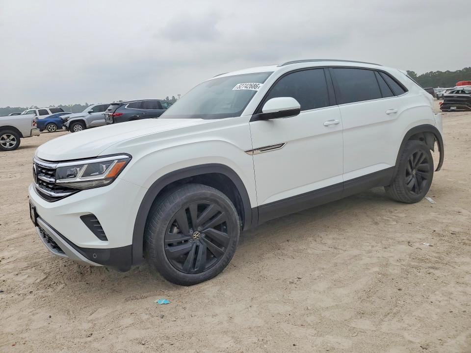 52742686 :رقم المزاد ، 1V2JE2CA0MC238567 vin ، 2021 Volkswagen Atlas Cross Sport مزاد بيع