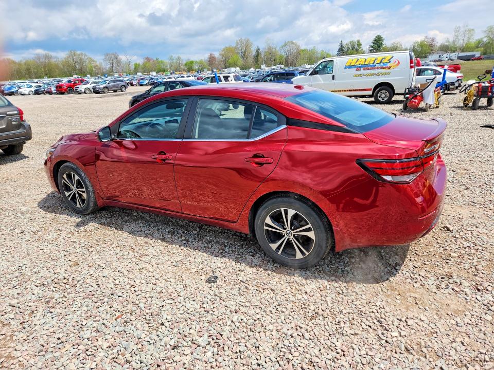 53068526 :رقم المزاد ، 3N1AB8CVXNY263780 vin ، 2022 Nissan Sentra مزاد بيع