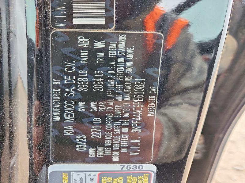 54477396 :رقم المزاد ، 3KPF44AC9PE610821 vin ، 2023 Kia Forte مزاد بيع