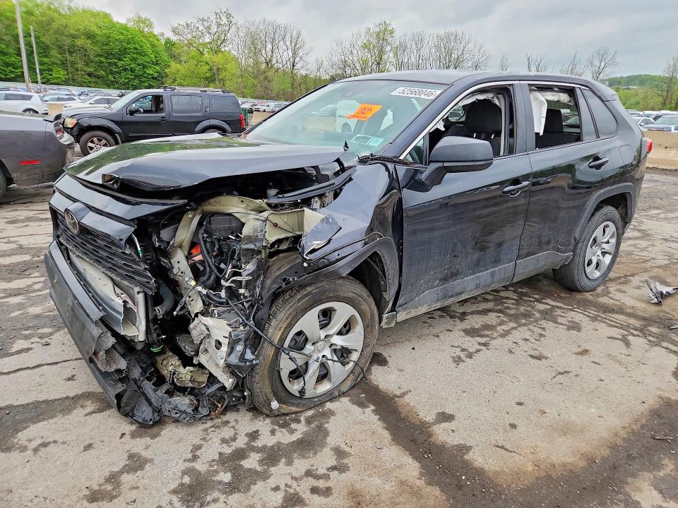 52568046 :رقم المزاد ، 2T3F1RFVXNW322758 vin ، 2022 Toyota Rav4 مزاد بيع