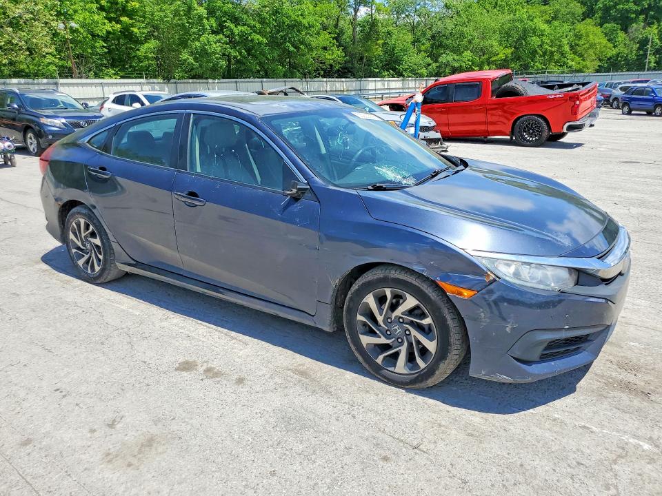 2017 Honda Civic მანქანა იყიდება აუქციონზე, vin: 2HGFC2F77HH511165, აუქციონის ნომერი: 55220356