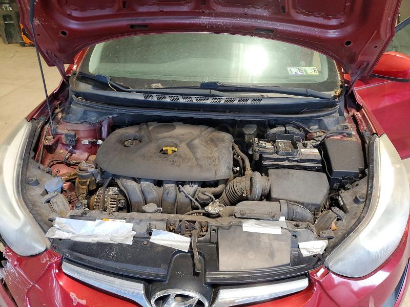 54239916 :رقم المزاد ، 5NPDH4AE8EH541853 vin ، 2014 Hyundai Elantra مزاد بيع
