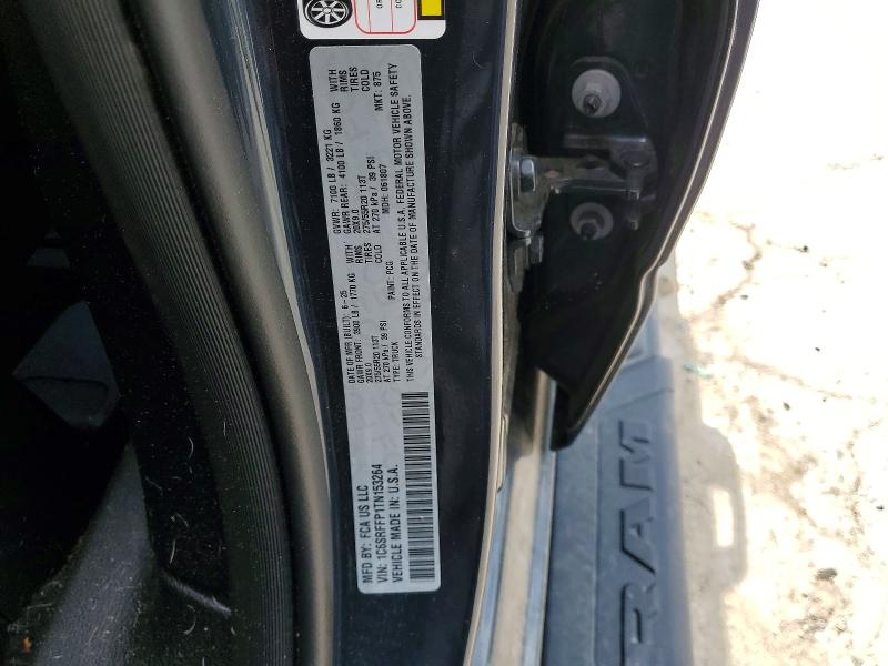 54236716 :رقم المزاد ، 1C6SRFFP1TN153264 vin ، 2026 Ram 1500 مزاد بيع
