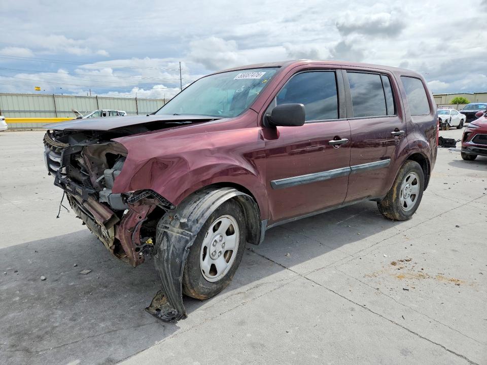 2013 Honda Pilot მანქანა იყიდება აუქციონზე, vin: 5FNYF3H26DB044553, აუქციონის ნომერი: 55087476