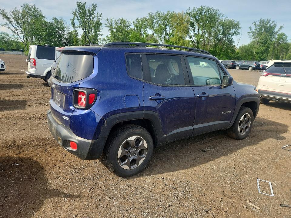 Продажа на аукционе авто 2017 Jeep Renegade, vin: ZACCJBBH9HPE96043, номер лота: 54640496