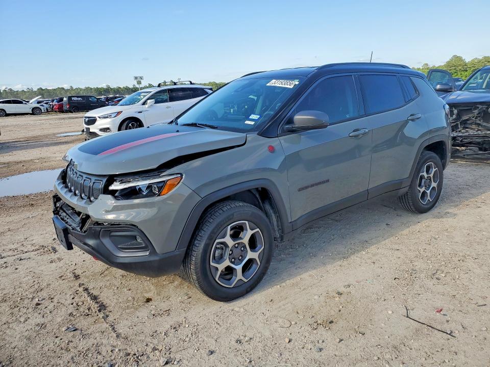 Продажа на аукционе авто 2022 Jeep Compass, vin: 3C4NJDDBXNT101949, номер лота: 53193856