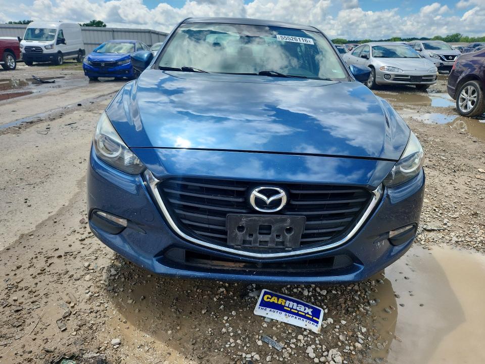 2018 Mazda 3 მანქანა იყიდება აუქციონზე, vin: 3MZBN1U73JM166449, აუქციონის ნომერი: 55526116