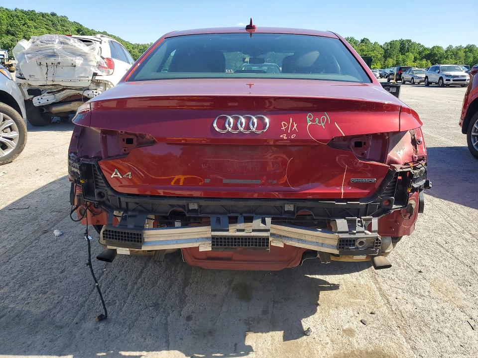 2019 Audi A4 მანქანა იყიდება აუქციონზე, vin: WAUDNAF4XKN019144, აუქციონის ნომერი: 54976326