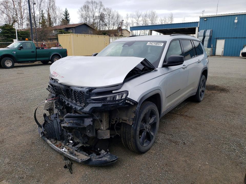52963126 :رقم المزاد ، 1C4RJKAG2M8154695 vin ، 2021 Jeep Grand Cherokee مزاد بيع