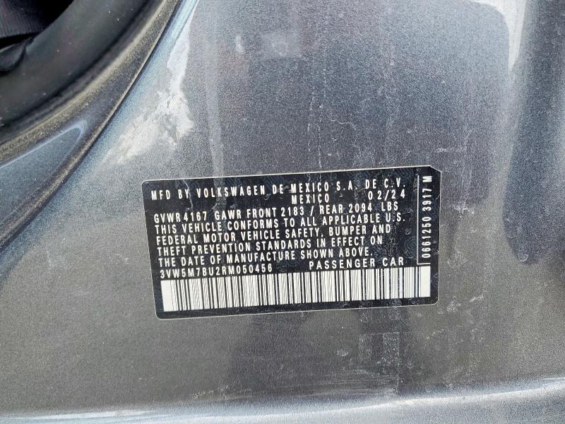 Продажа на аукционе авто 2024 Volkswagen Jetta Gli, vin: 3VW5M7BU2RM050456, номер лота: 53250966