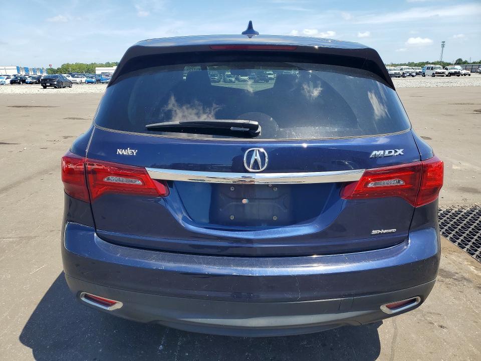 53957726 :رقم المزاد ، 5FRYD4H43GB027502 vin ، 2016 Acura Mdx مزاد بيع