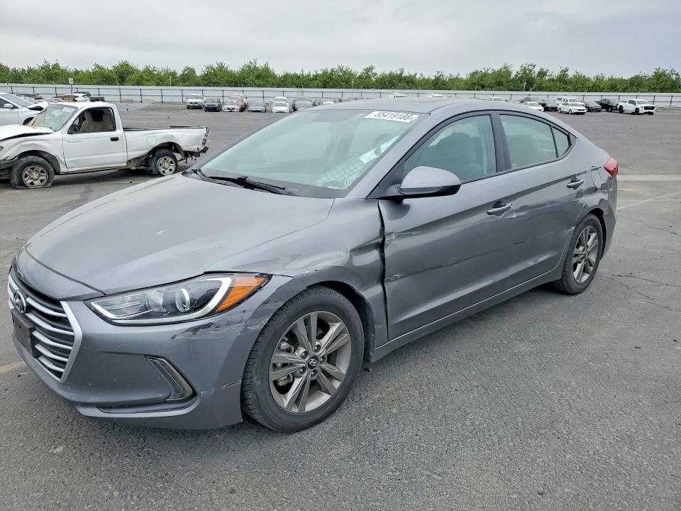 55419186 :رقم المزاد ، 5NPD84LF5JH360404 vin ، 2018 Hyundai Elantra مزاد بيع