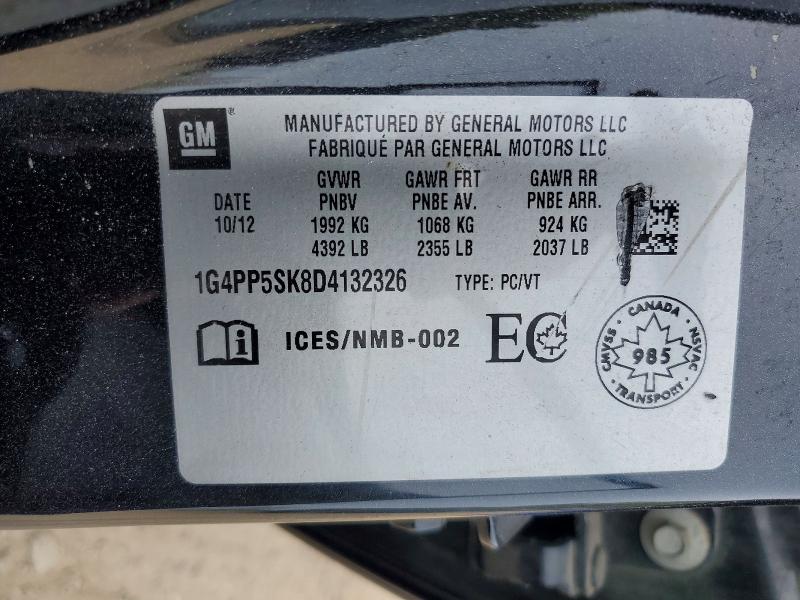 Продажа на аукционе авто 2013 Buick Verano, vin: 1G4PP5SK8D4132326, номер лота: 53929596