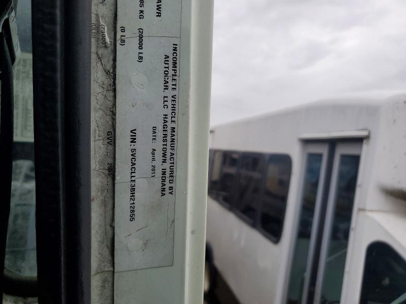 Aukcja sprzedaży 2011 Autocar Xpeditor, vin: 5VCACLLE3BH212855, numer aukcji: 54582736