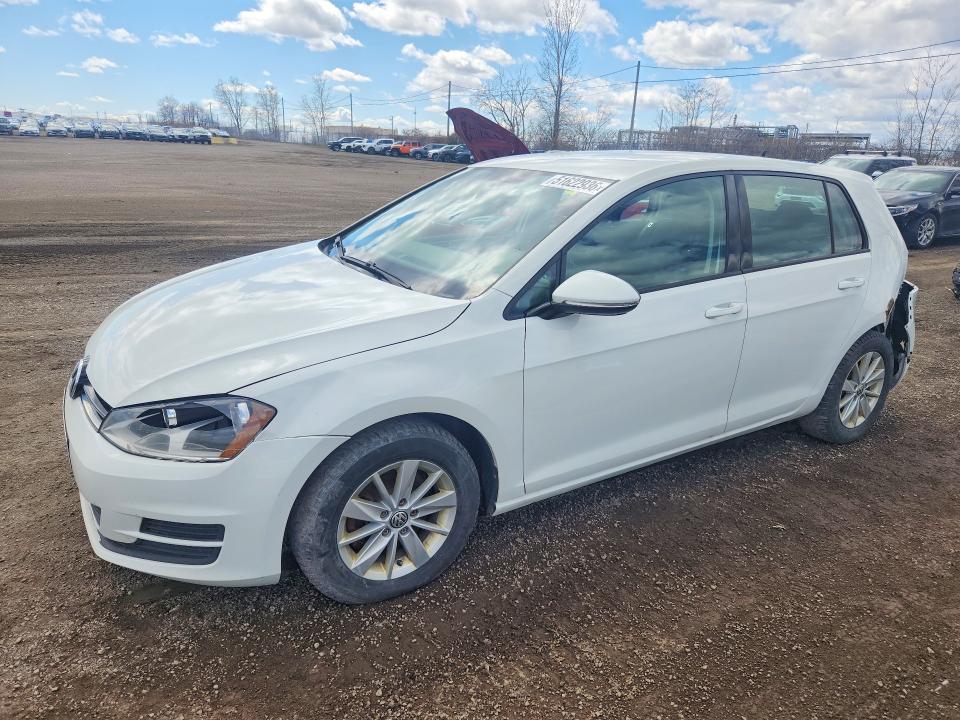 Auction sale of the 2017 Volkswagen Golf, vin: 3VW217AU5HM041133, lot number: 51622936