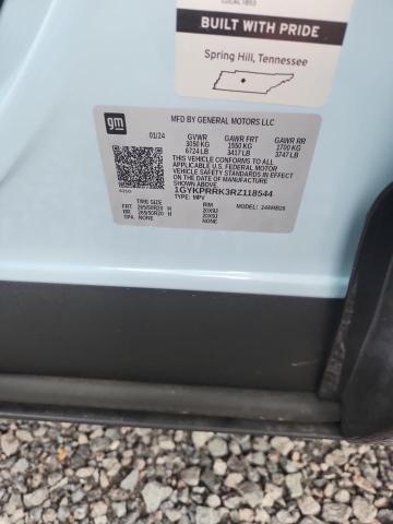 Продажа на аукционе авто 2024 Cadillac Lyriq, vin: 1GYKPRRK3RZ118544, номер лота: 52905086