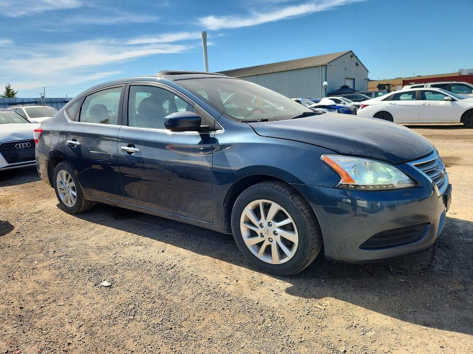 2014 Nissan Sentra მანქანა იყიდება აუქციონზე, vin: 3N1AB7AP8EL642725, აუქციონის ნომერი: 53517406