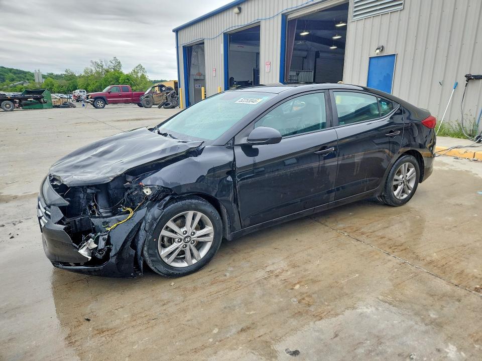 Auction sale of the 2018 Hyundai Elantra, vin: KMHD84LF9JU455582, lot number: 52253046