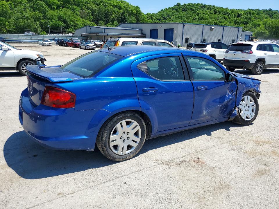 Aukcja sprzedaży 2012 Dodge Avenger, vin: 1C3CDZAB6CN216534, numer aukcji: 54903816