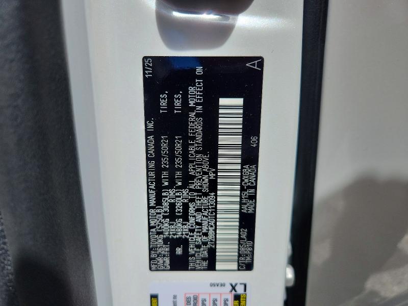 Продаж на аукціоні авто 2026 Lexus Rx 350h, vin: 2T2BBMCA0TC113094, номер лоту: 52256556