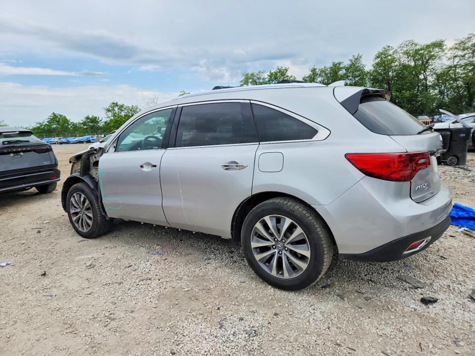 53567216 :رقم المزاد ، 5FRYD4H49FB019676 vin ، 2015 Acura Mdx مزاد بيع