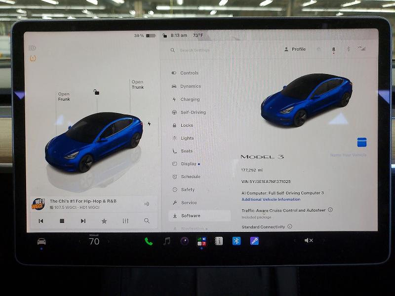 Aukcja sprzedaży 2022 Tesla Model 3, vin: 5YJ3E1EA7NF371025, numer aukcji: 55387696