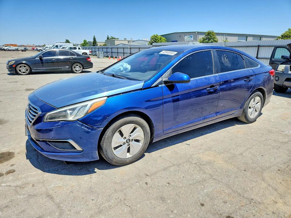 2015 Hyundai Sonata მანქანა იყიდება აუქციონზე, vin: 5NPE24AF9FH026201, აუქციონის ნომერი: 53846956