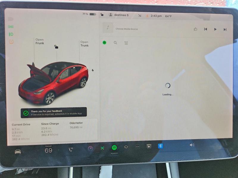 Aukcja sprzedaży 2020 Tesla Model Y, vin: 5YJYGDEE5LF023077, numer aukcji: 51591836