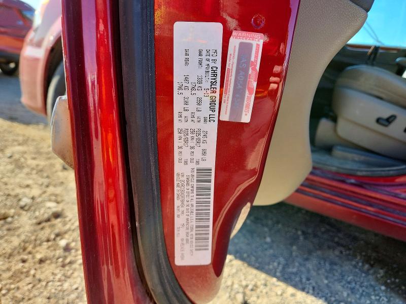 52027586 :رقم المزاد ، 2C4RC1BGXDR780454 vin ، 2013 Chrysler Town & Country مزاد بيع