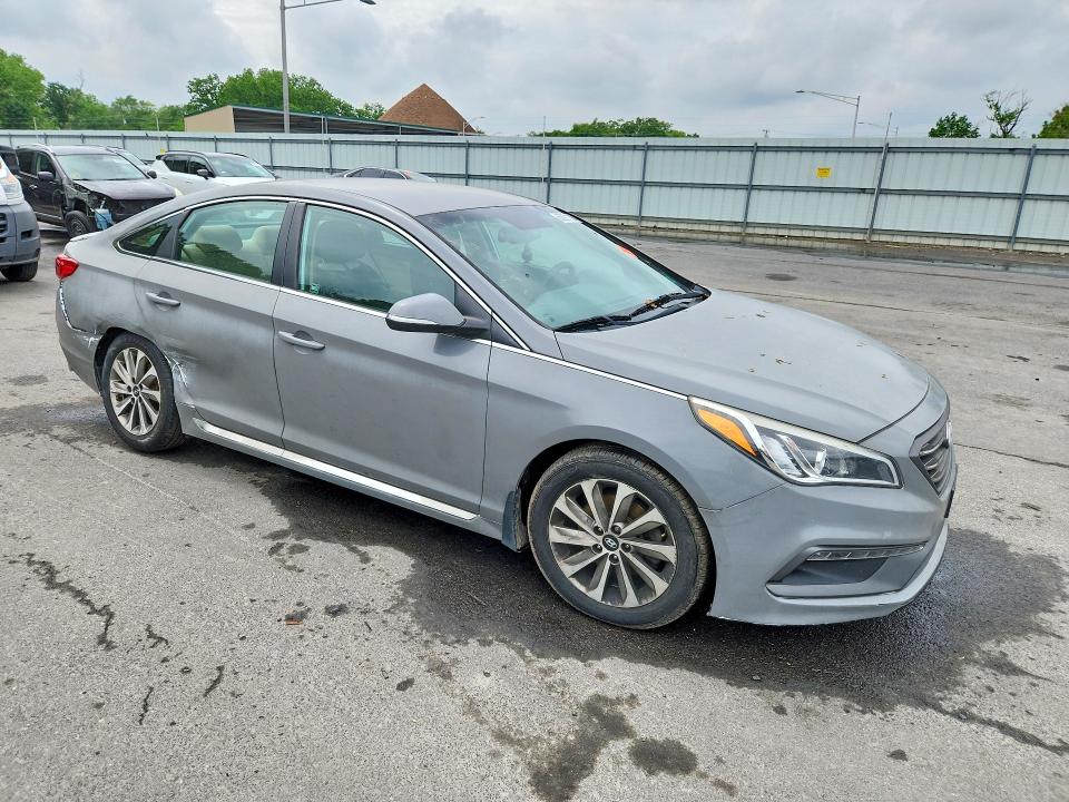 2016 Hyundai Sonata მანქანა იყიდება აუქციონზე, vin: 5NPE34AF4GH435401, აუქციონის ნომერი: 55271126