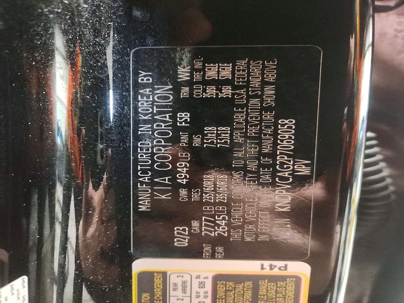 Aukcja sprzedaży 2023 Kia Sportage, vin: KNDPVCAG2P7069058, numer aukcji: 52808936