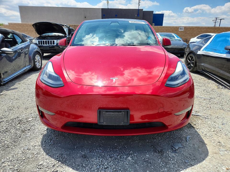55452056 :رقم المزاد ، 7SAYGDEF0NF342742 vin ، 2022 Tesla Model Y مزاد بيع